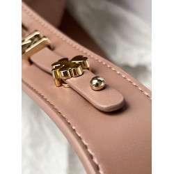 Dior Small Lady Dior My ABCDior Bag in Blush Lambskin CDBS2899