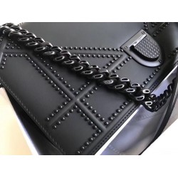 Dior Studded Diorama Ultra Matt So Black Bag CDBS2917