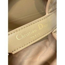 Dior Toujours Small Bag in Tan Macrocannage Calfskin CDBS2931